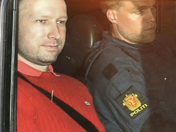 Anders Behring Breivik, FOTO: AFP