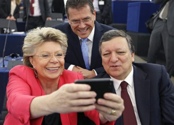 evropska komisija selfie