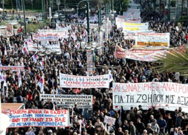 Grčka - protesti