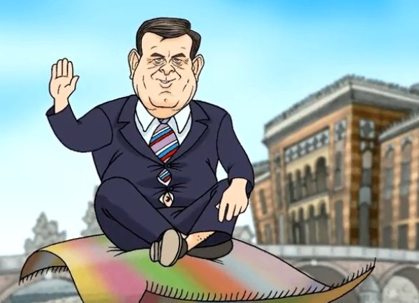 Milorad Dodik na cilimu