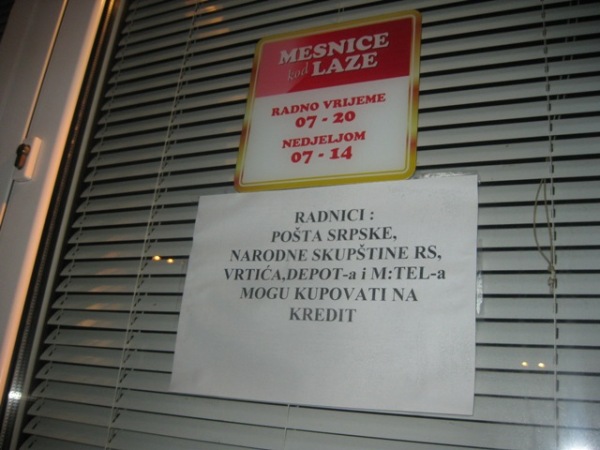 mesnica kod Laze/ foto: BLIN