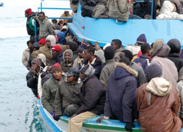 imigranti Lampeduza