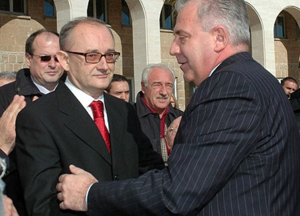 Božo Ljubić i Ivo Sanader
