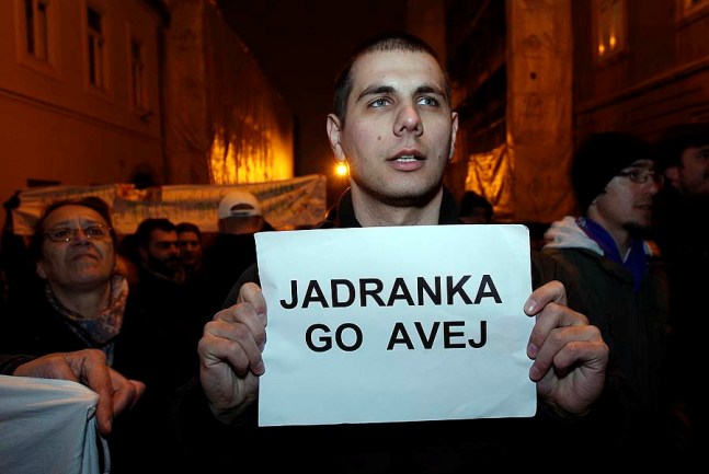 zagreb demonstracije