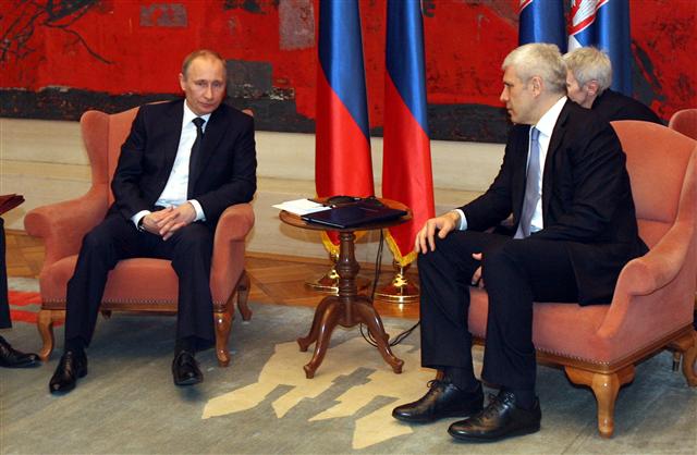 Putin u Srbiji