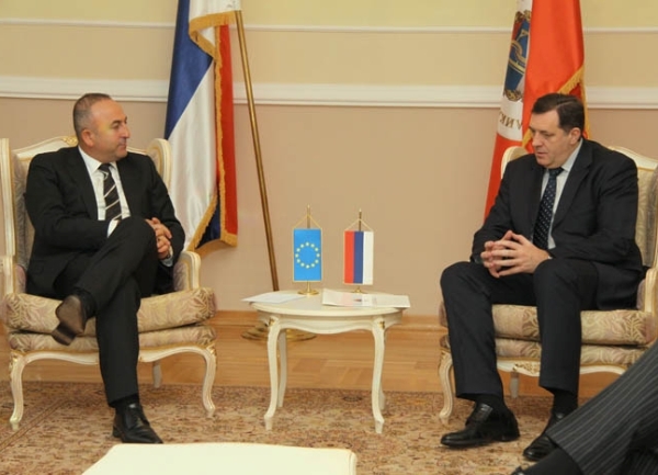 Milorad Dodik i Mevlut Čavušoglu