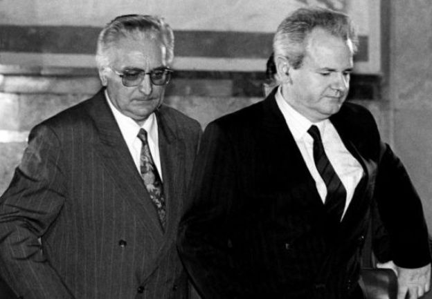 Franjo Tuđman i Slobodan Milošević