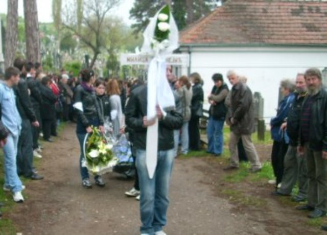 Knjaževac, sahrana