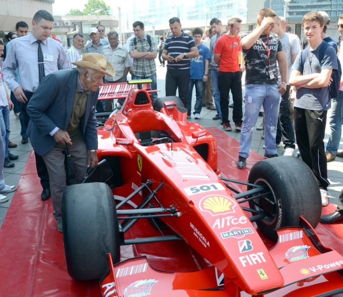 bolid F300 u Banjaluci/FOTO: FOKUS