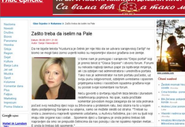 Glas Srpske_print screen