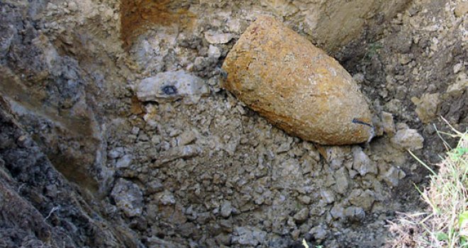 U Buća Potoku sinoć pronađena aviobomba teška 250 kilograma