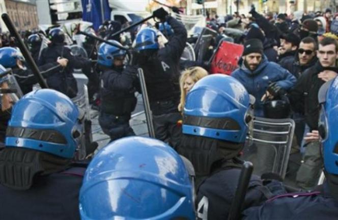 protesti italija