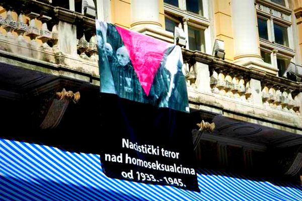 Specifičnost homoseksualnih žrtava je u tome što njihov progon nije zaustavljen završetkom rata, već su neki od njih morali da nastave služenje zatvorskih kazni i po savezničkom oslobađanju iz logora; ilustracija: Facebook.com