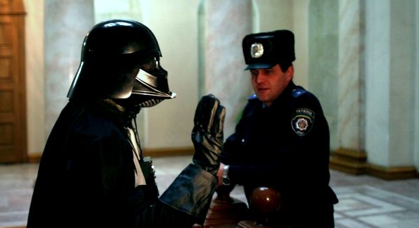 Darth Vader u uredu gradonačelnika Odesse; foto: Du
