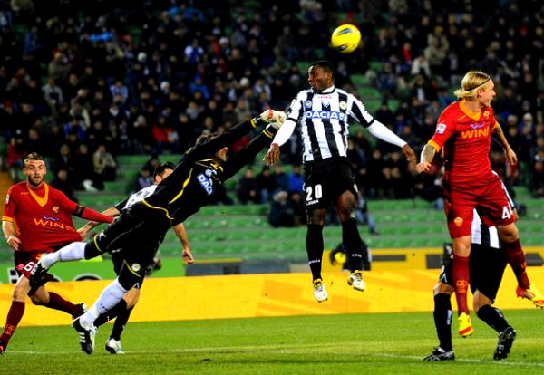 Intervencija Samira Handanoviča; foto: Getty Images