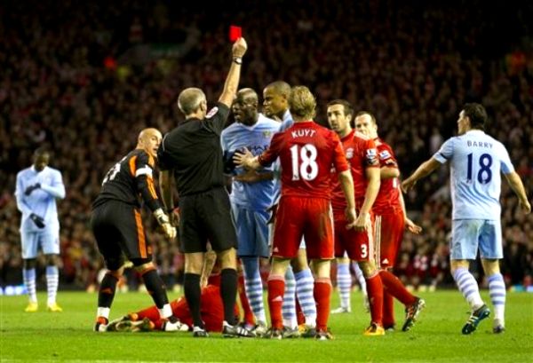 Isključenje Marija Balotellija; foto: AP