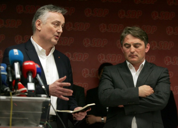Zlatko Lagumdžija i Željko Komšić/ Foto: DEPO PORTAL