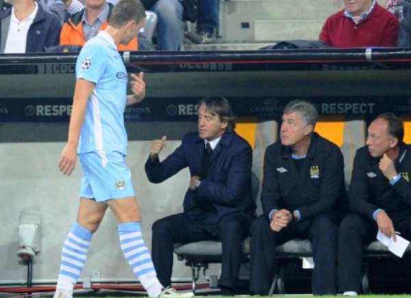 mancini dzeko