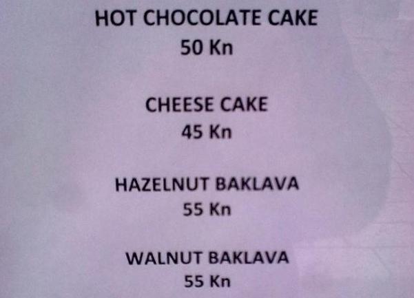 baklava dubrovnik