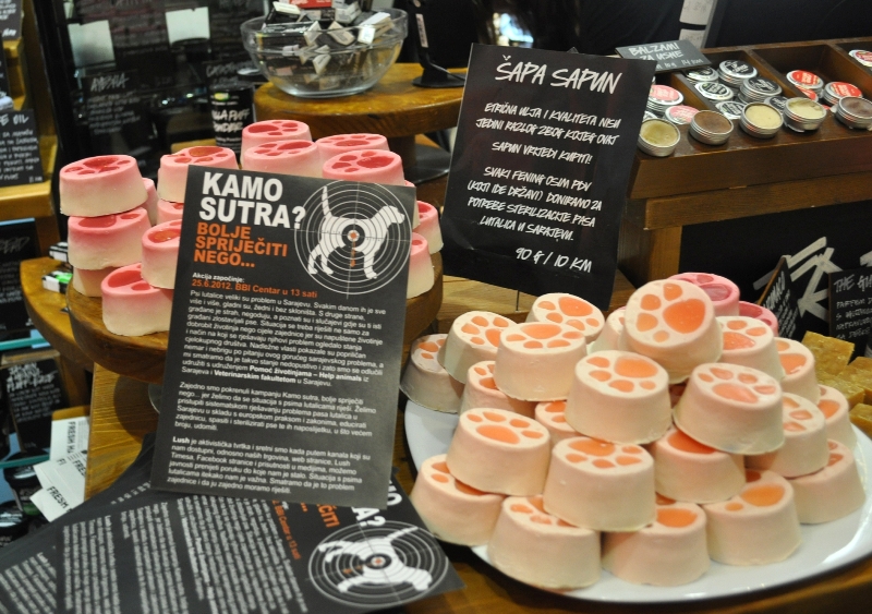 Lush kampanja za pomoć psima