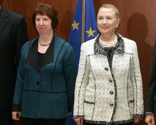 Clinton i Ashton u Sarajevu; FOTO: DEPO PORTAL