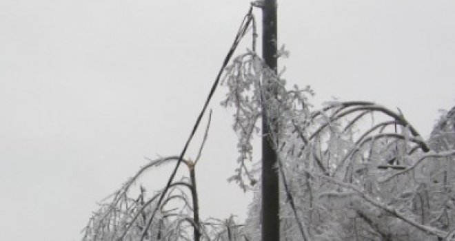 Evo koja mjesta su zbog snijega ostala bez struje