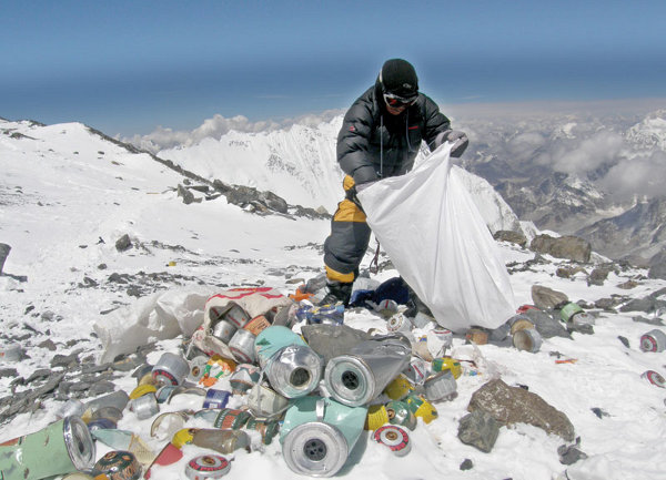 smeće na everestu