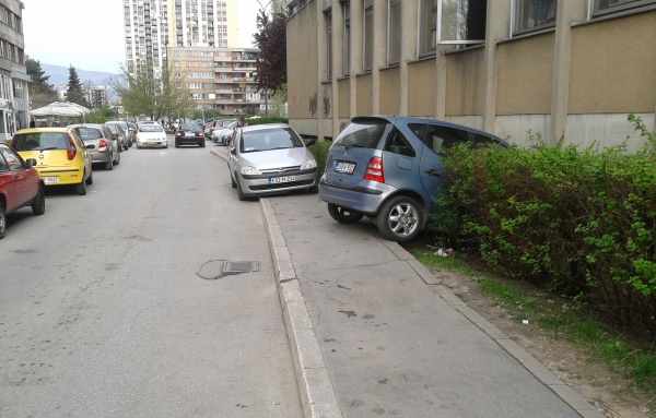 parkiranje pošlo naopako