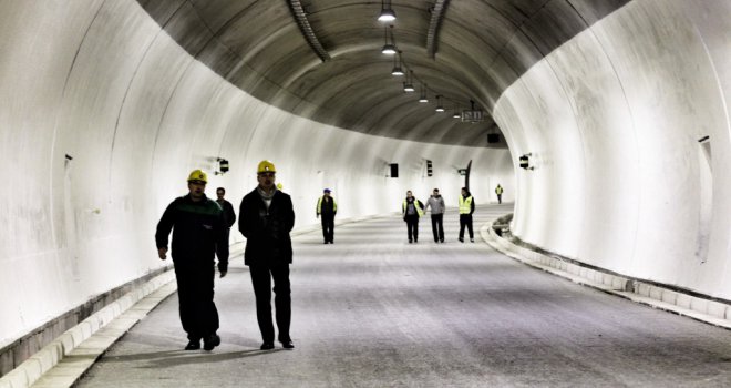 Tunel '1. mart' u prometu polovinom augusta