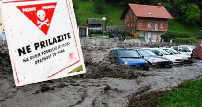 Bujice nanijele više minsko-eksplozivnih sredstava nego tokom majskih poplava