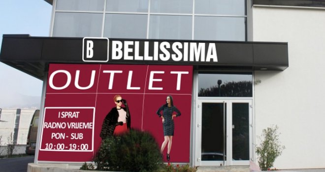 Zavirite u novootvoreni Bellissimin outlet i rasprodaju do 70 posto...