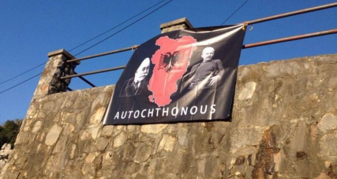 Zastava velike Albanije vijori se na Kosovu