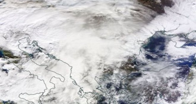 Pogled iz svemira: Do kada će nas pratiti ovaj ledeni talas?