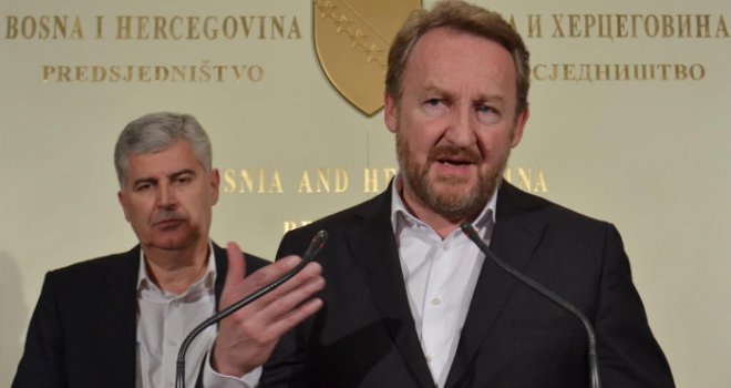Izetbegović: Nadamo se da je Komšić ovo uradio iz afekta; Čović: Vidjet ćemo kako dalje...