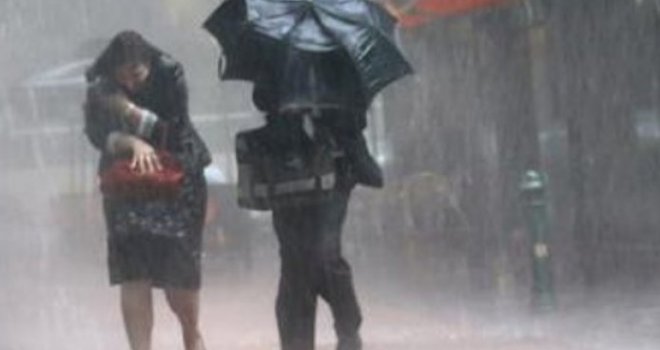 Ne izlazite iz kuće: Danas oblaci, kiša i pad temperature, na planinama će padati snijeg