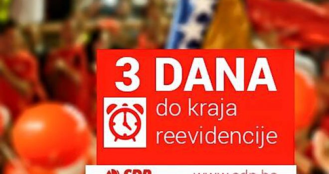 Ostalo još tri dana za dobijete izborni karton SDP-a