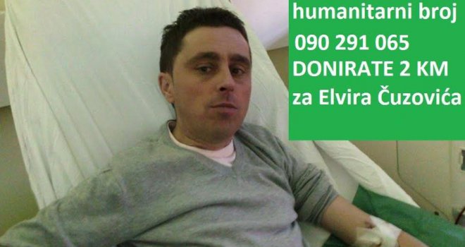 Donirajte dvije marke i pomozite teško oboljelom Elviru Čuzoviću da nastavi živjeti!