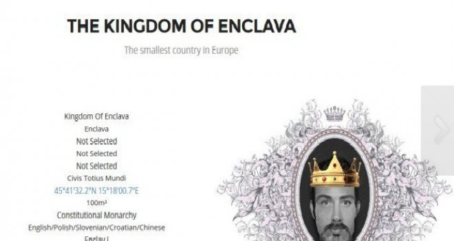 Nakon Liberlanda, na 'ničijoj zemlji' proglašena 'Kraljevina Enclava'! Evo šta sve ima...