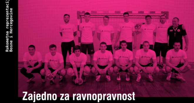 Rukometna reprezentacija Bosne i Hercegovine u kampanji 'HeForShe'