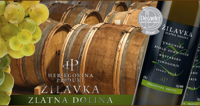 Vina Hecegovina Produkta osvojila dvije medalje za 'Žilavke' na međunarodnom natjecanju