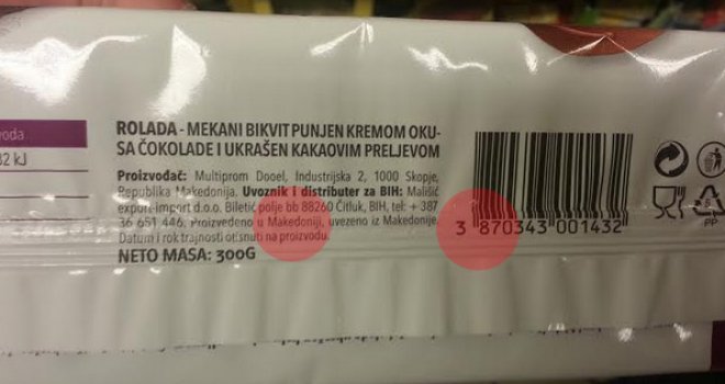 Bar kod 387 nije pouzdano mjerilo da je proizvod domaći, obavezno pročitajte i zemlju porijekla