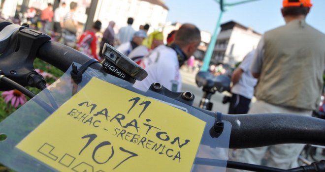 Bihać: Biciklistički i ultramaraton krenuo za Srebrenicu