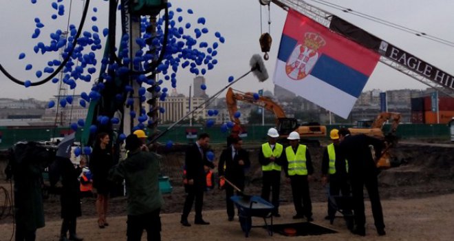 Vučić postavio kamen temeljac: Započet projekat Beograd na vodi, vrijedan 3,5 milijarde eura