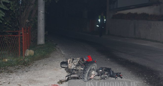 U sudaru poginuo motociklista, vozač automobila pobjegao s mjesta nesreće