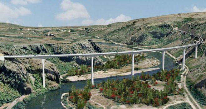 Počinje gradnja kolosalnih objekata na Koridoru 5-C: Most dug kilometar, a visok 100 metara