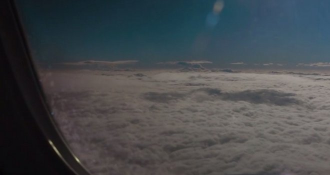 Evo kako izgleda slijetanje avionom kroz gustu sarajevsku maglu...