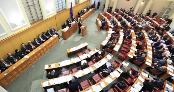 U Saboru nema konsenzusa o Deklaraciji o Hrvatima u BiH