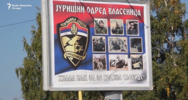 Načelnik Vlasenice Mićo Kraljević na bilbordu sa Ratkom Mladićem: Bošnjaci strahuju, Srbi šute