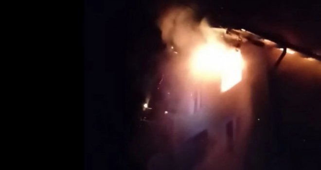 U potpunosti izgorjeli apartmani na Boračkom jezeru