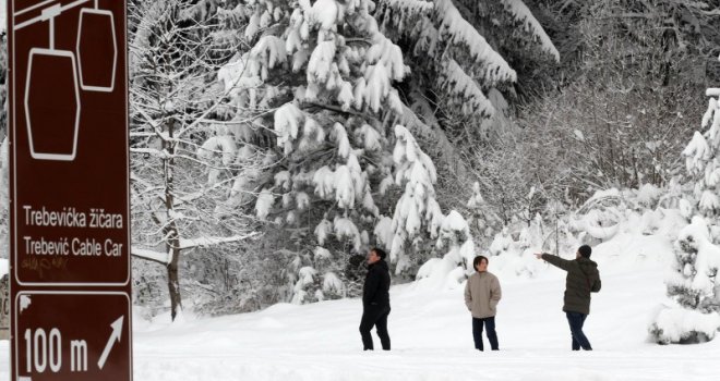Vrijeme u BiH: Narednih dana još više snijega, a temperature...